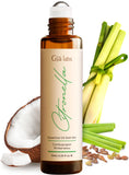 Gya Labs Rodillo de Citronela en frasco ambar, aroma refrescante para exteriores