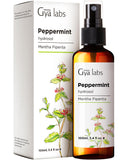 Gya Labs hidrosol de menta: frasco para rostro con aroma mentolado y refrescante