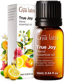 Gya Labs Joy, frasco de aceite esencial, aroma suave para tranquilidad.