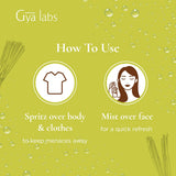 Gya Labs Lemongrass Hydrosol, opción ecológica para ambientes serenos sin aditivos sintéticos.