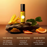 Gya Labs Peace Roll-On tamaño viaje para aromaterapia donde sea.