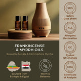 Gya Labs aceite de incienso y mirra, empaque seguro y fácil de usar.