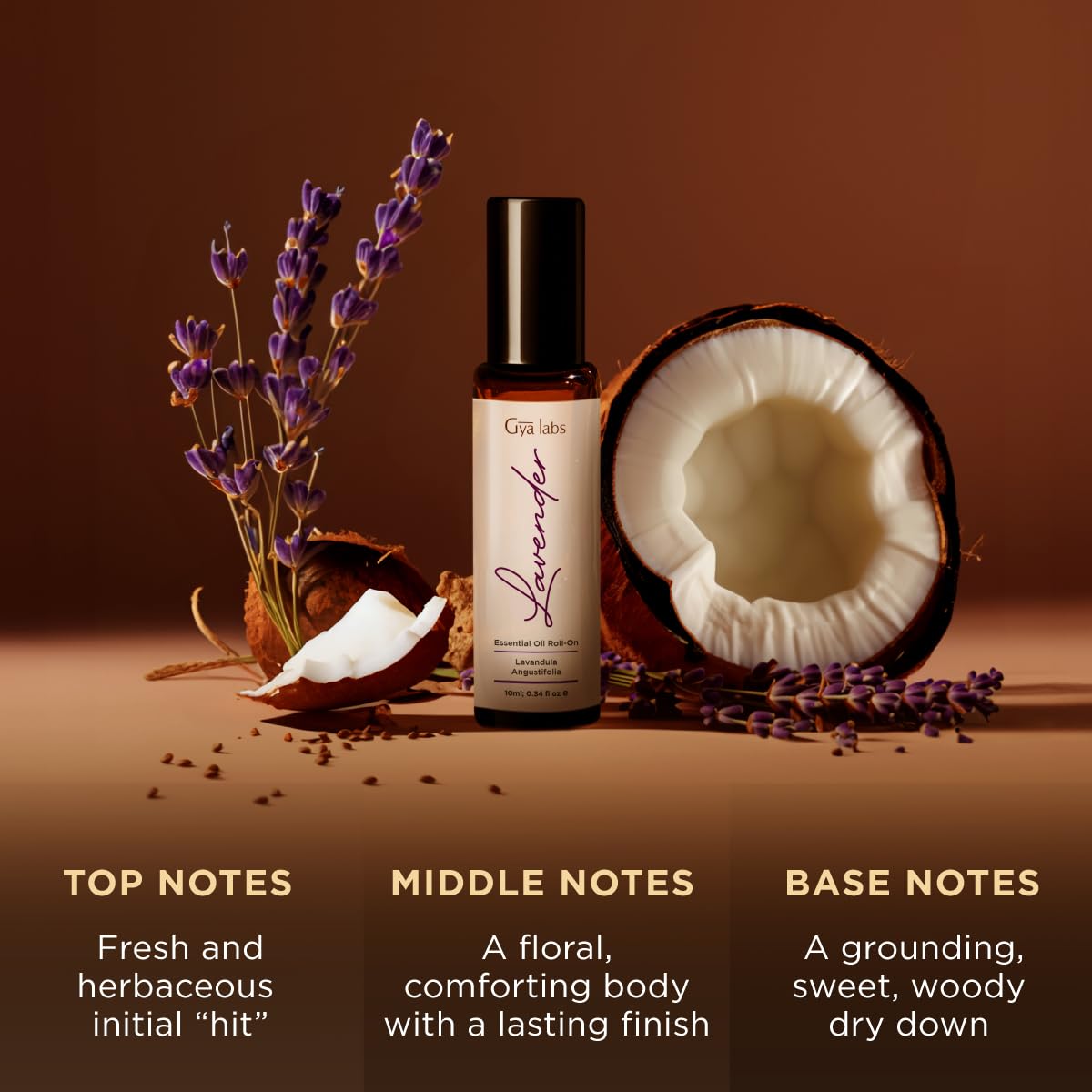 Lavanda Roll-On para piel: hidratación suave y sensación refrescante