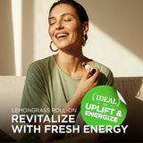 Gya Labs Lemongrass Roll-On: formato compacto ideal para campamentos y viajes.