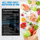 Cápsulas Gymonster con cúrcuma para apoyo antioxidante.