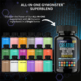 Zinc y vitaminas Gymonster para apoyo general de la salud.