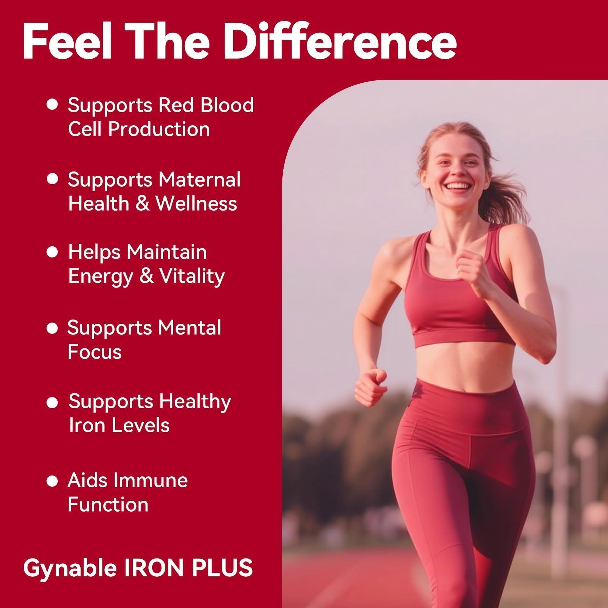 Gynable Iron Plus etiqueta de calidad que inspira confianza en la seguridad