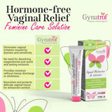 Gynatrof, ingredientes hialurónicos, ayuda a mantener la hidratación en la zona íntima.