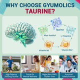 Gyumolics Taurina fórmula 5 en 1 mejora el enfoque mental