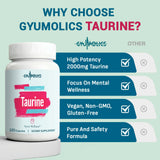 Gyumolics Taurina uso diario para estilo de vida activo y estudio