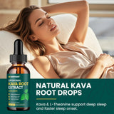 GZ HAOYUAN Kava Drops con GABA y ashwagandha para equilibrio emocional.
