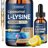 GZ HaoYuan lisina liposomal 1000 mg, botella frontal, apoyo a la piel.