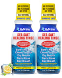 H2Ocean Healing Rinse botella con sabor limón para aliento fresco