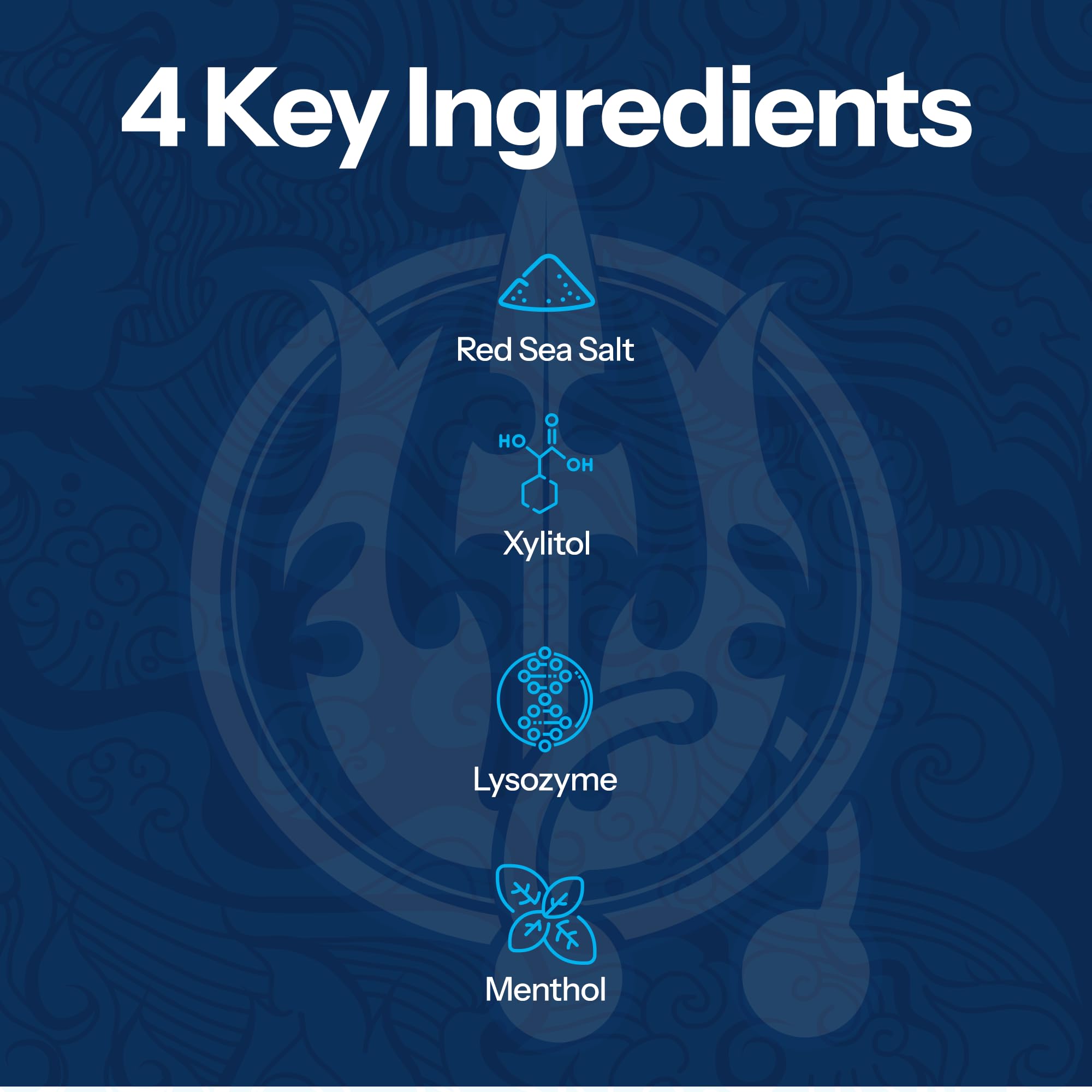 H2Ocean Enjuague de Sanación ingredientes marinos para cuidado bucal.