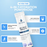 H2Vida tabletas con magnesio antioxidante para recuperación muscular.
