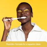 Sonrisa fresca con HI de Hismile Mango Sorbet, uso diario recomendado