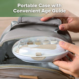 haakaa acorn kit de cuidado de uñas para toda la familia en casa o viaje.