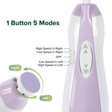 haakaa diseño ergonómico antideslizante, agarre estable durante la manicura