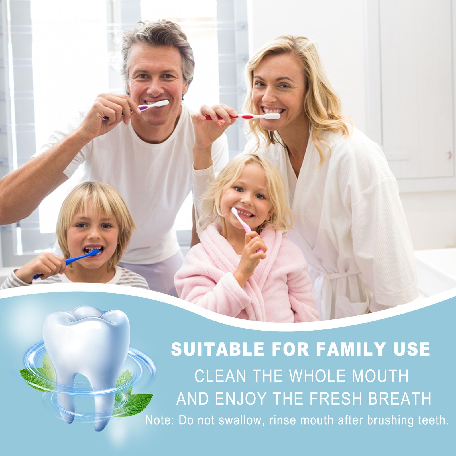 Pasta dental mini HAIFOTRVA 0-35onces, ideal para estancias cortas y hoteles