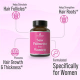 Hair Thickness Maximizer cápsulas con Biotina, Zinc y Vitamina D para nutrición capilar