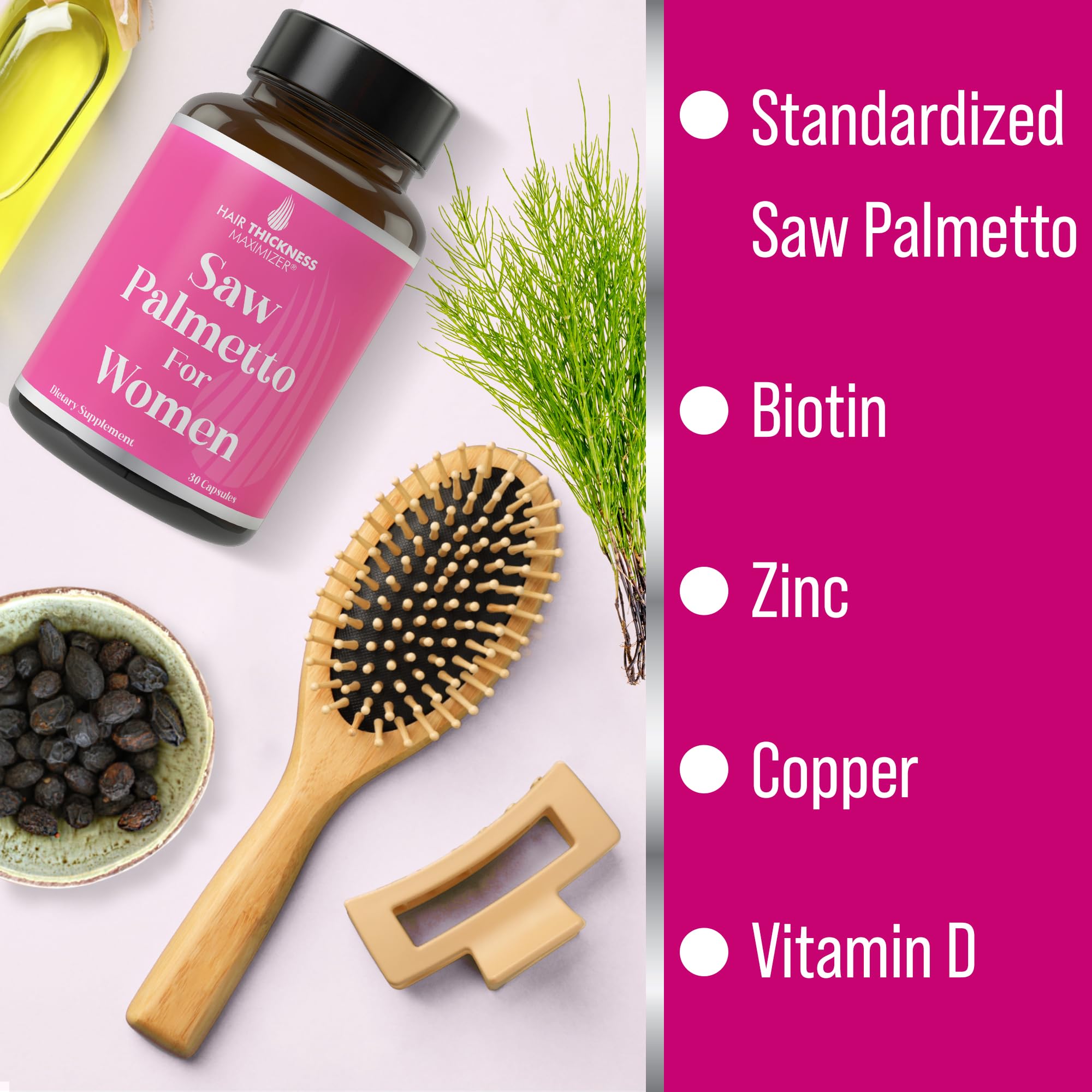 Hair Thickness Maximizer ingredientes clave para fortalecer cabello