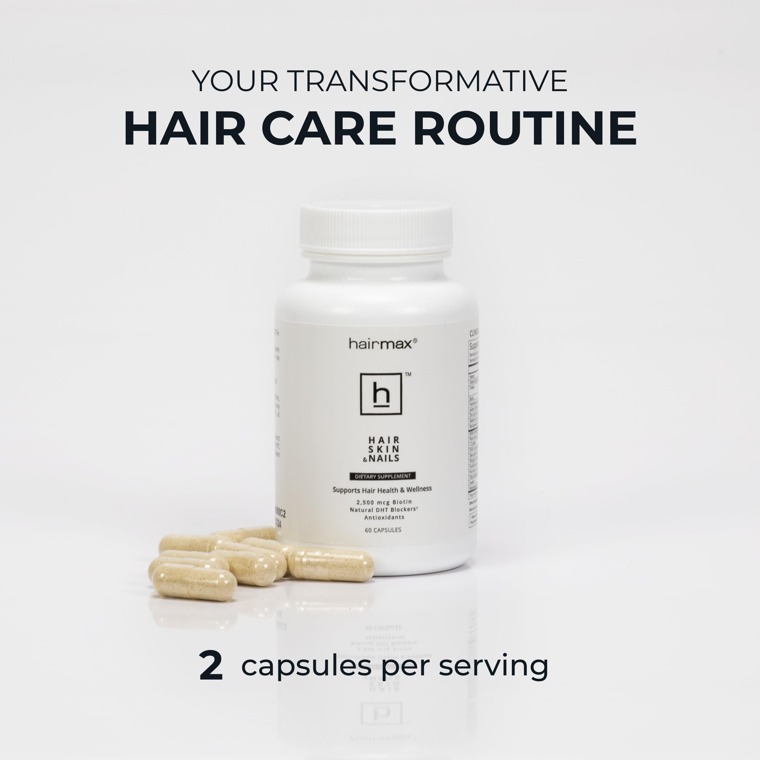Hairmax niacina mejora la circulación capilar para folículos