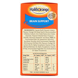Haliborange Kids Omega-3, etiqueta de nutrientes atractiva y clara.
