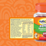 Haliborange gominolas suaves fresa: envase práctico para llevar de viaje.