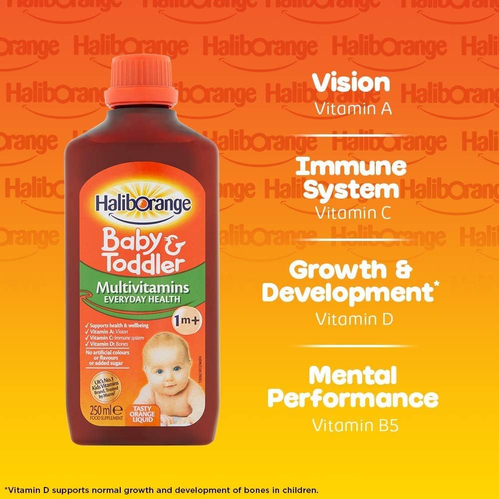 Haliborange paquete 2 botellas 250ml, ideal para familias con compra sostenible