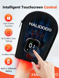 HALIDODO guante control táctil, uso intuitivo para ajustar sesiones.