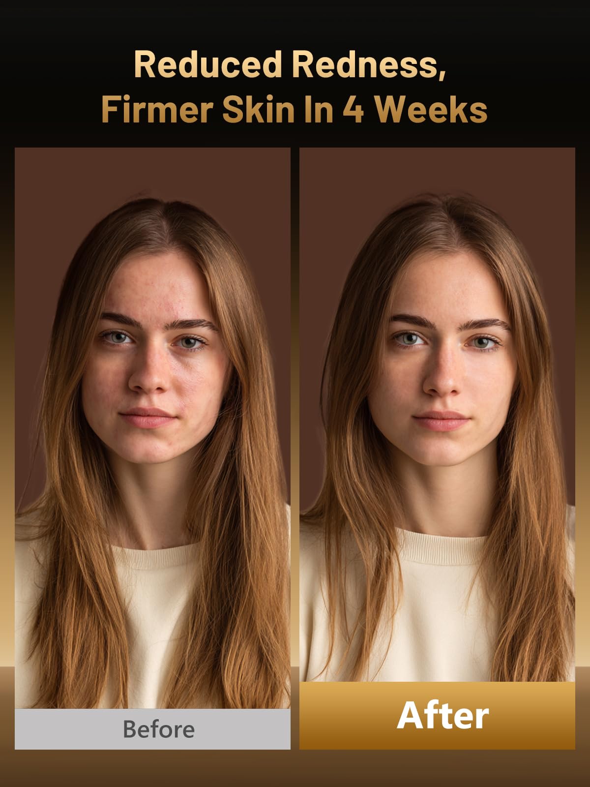 HALIDODO luz naranja facial para sesiones diarias versátiles