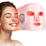 HALIDODO máscara de luz facial frontal, suave para uso diario