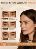 HALIDODO máscara de ojos con luz naranja para un impulso suave de energía.