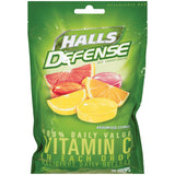 Gotas Halls Defense de Vitamina C, sabor a fruta, ideal para uso diario