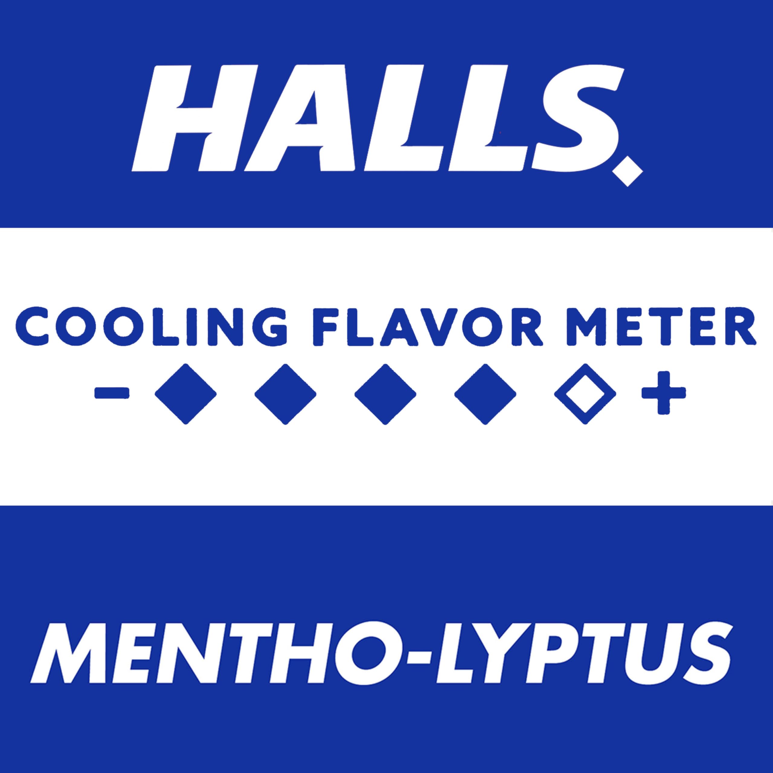 Sabor Mentho-Lyptus refrescante de HALLS Mentho-Lyptus