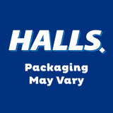 HALLS en empaque portátil para llevar en bolso.