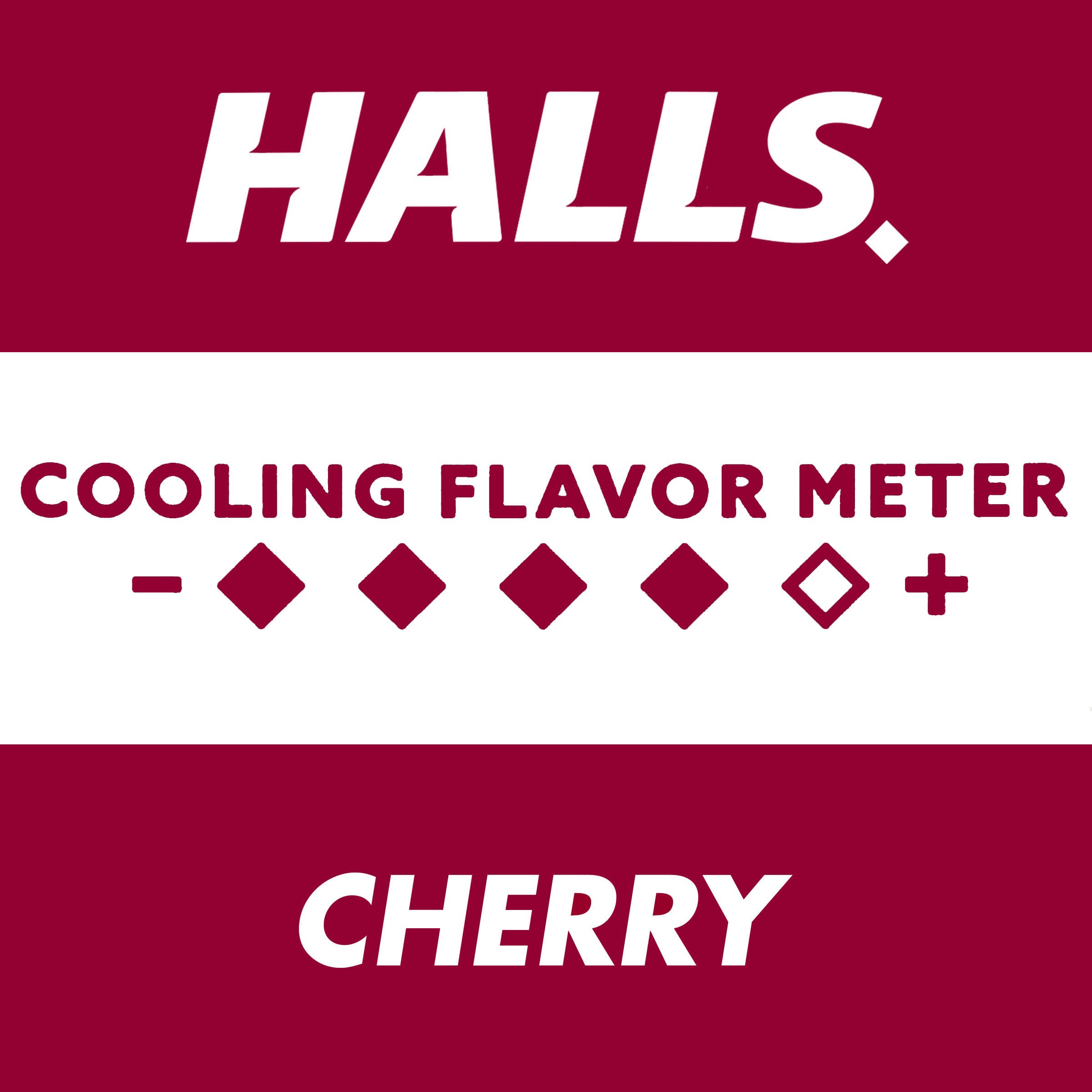 HALLS Relief Cereza: dosis individual para uso práctico.