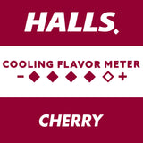 HALLS Relief Cereza: dosis individual para uso práctico.