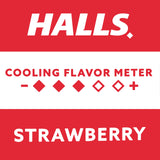 HALLS Relief fresa empaque compacto para viaje.
