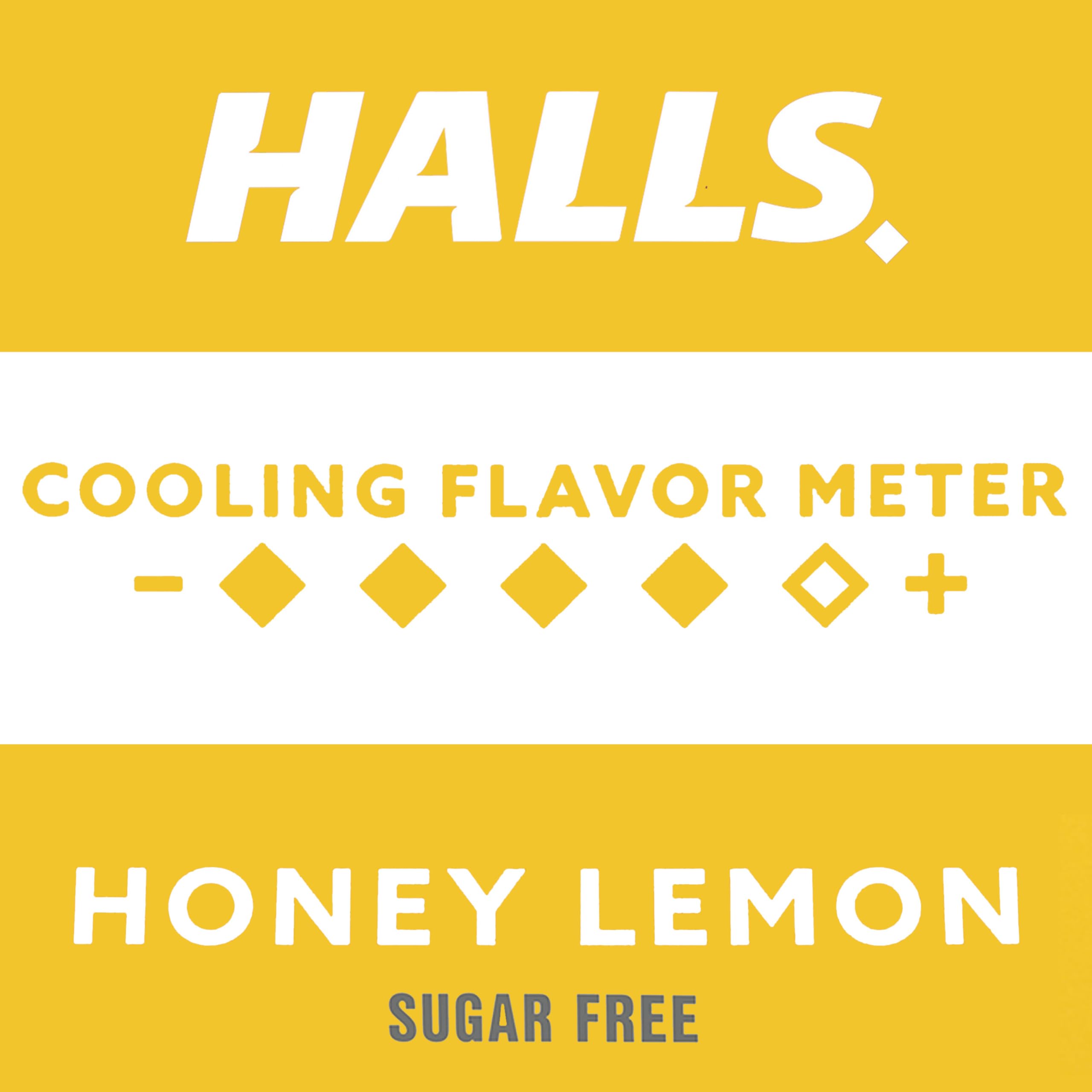Fórmula avanzada de HALLS Relief con acción triple.