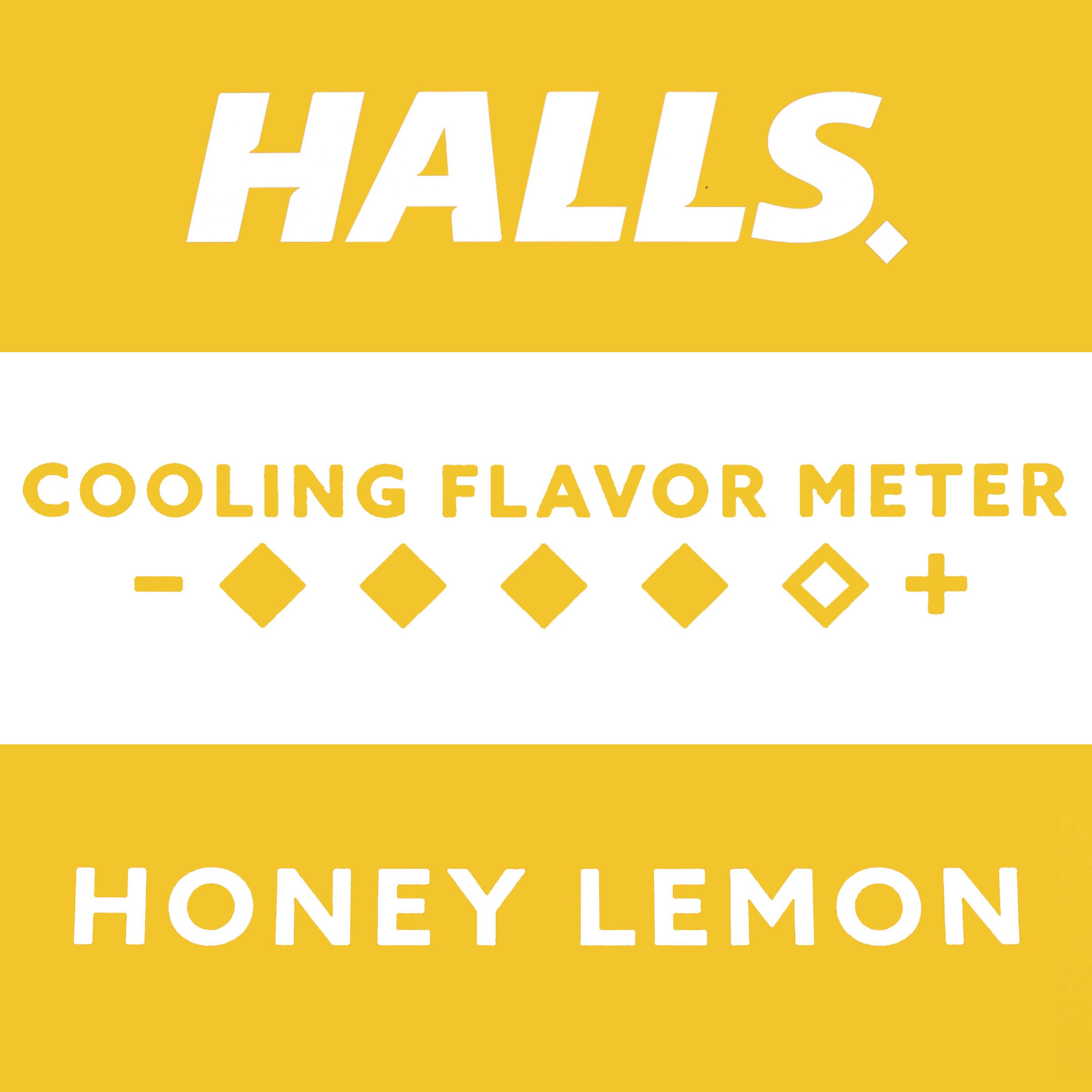 HALLS Relief Miel Limón, refrescamiento nasal suave, ideal para congestión ligera.