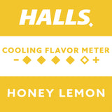 HALLS Relief Miel Limón, refrescamiento nasal suave, ideal para congestión ligera.