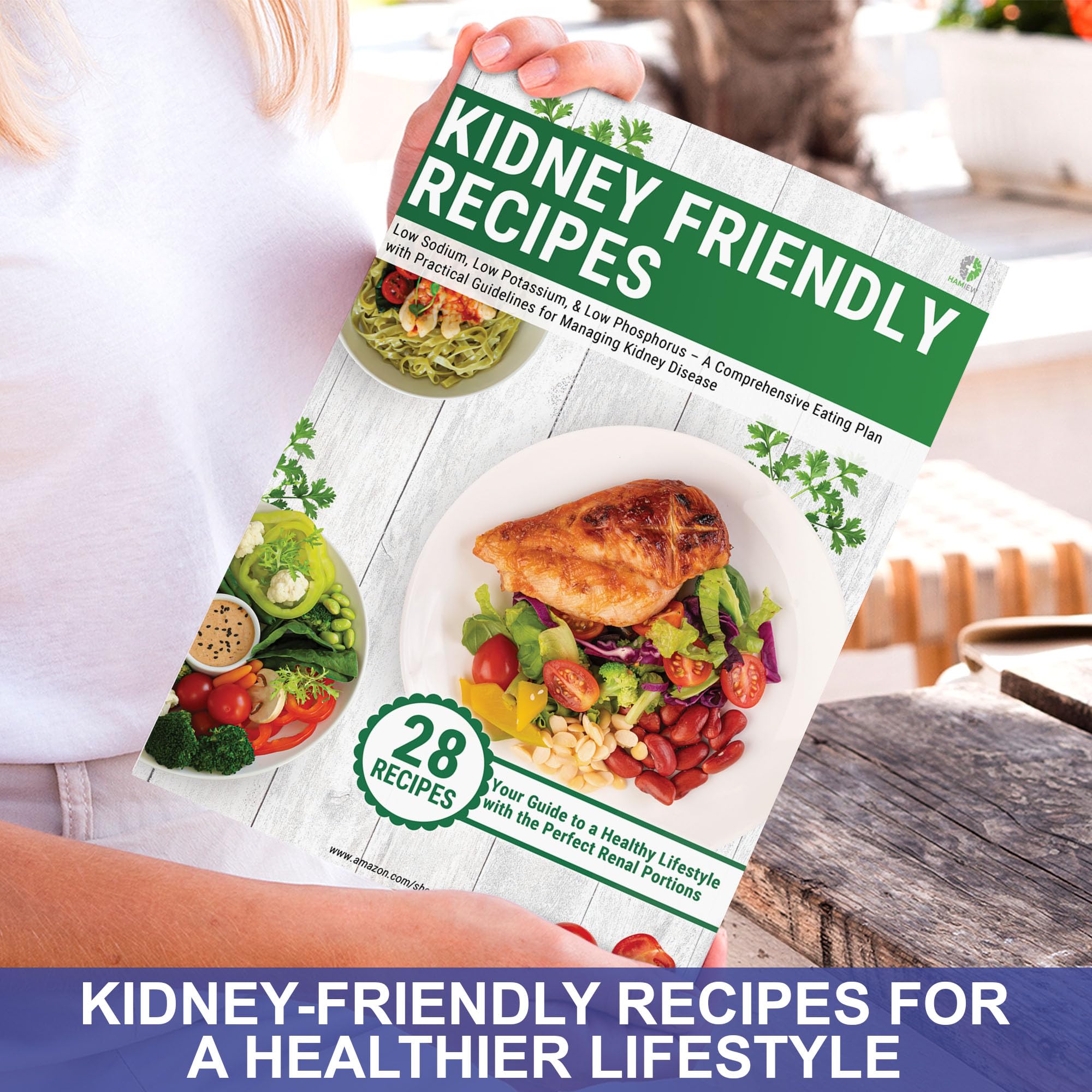 HAMIEW Conjunto 3 plan de alimentación renal, ideal para dietas bajas en sodio.
