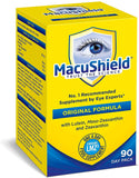 Botella de Macushield, cápsulas listas para la rutina diaria.