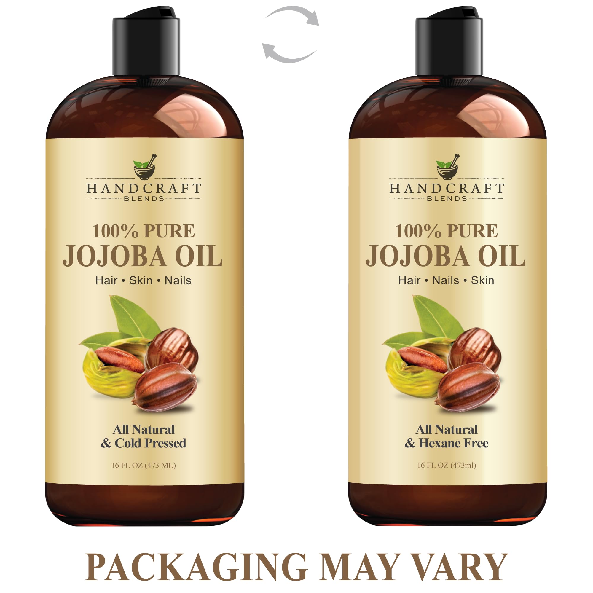 Handcraft Blends Aceite de Jojoba: base versátil para piel y cabello.