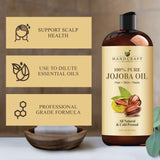 Handcraft Blends Aceite de Jojoba: cuidado facial diario para hidratación equilibrada.