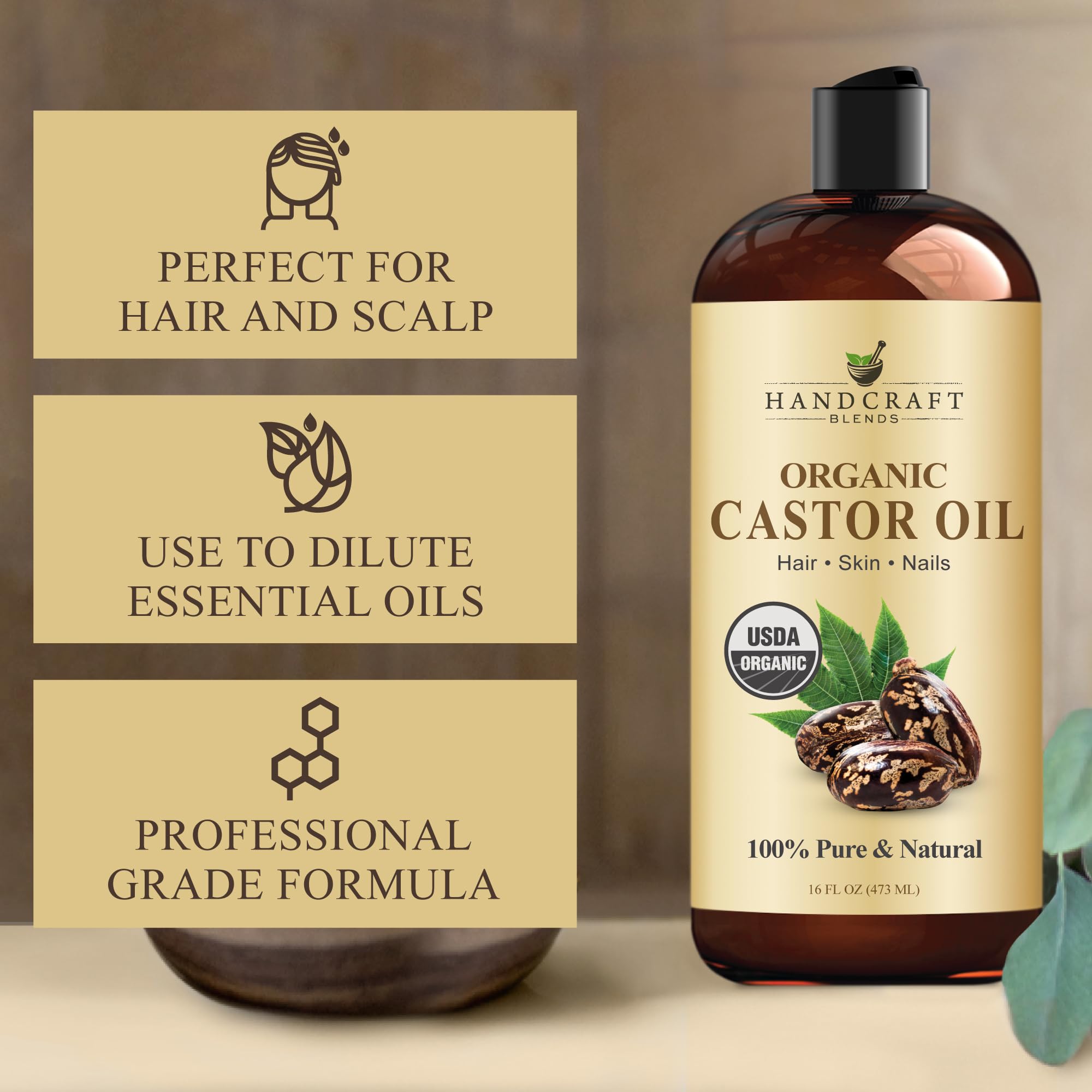 Textura sedosa facilita mezcla con aceites para aromaterapia