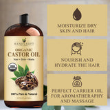 Handcraft Blends Aceite de Ricino uso-diario apto para rostro, cabello y cuerpo