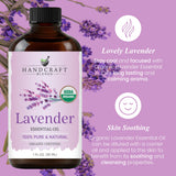 Ambientación relajante en casa con lavanda Handcraft Blends.