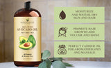 Handcraft Blends aceite de aguacate para masaje con textura ligera
